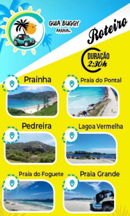 Serra Mar Suites,Lofts, E Casas A 300 Metros Das Praias Arraial do Cabo Ngoại thất bức ảnh